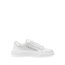 Load image into Gallery viewer, VALENTINO Sneaker Lace Up in white hide and laser logo detail