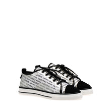 Load image into Gallery viewer, VALENTINO Flat Sneaker in white fabric