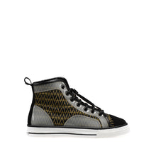 Load image into Gallery viewer, VALENTINO High Top Sneaker in multicolor monogram fabric