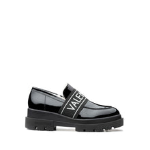 Load image into Gallery viewer, VALENTINO Chunky mocassins in black patent leather and rubber sole